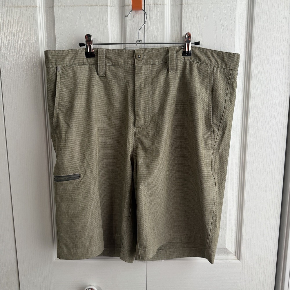 Flag & Anthem Made Flex Khaki Chino Golf Shorts Men's Size 36 Preppy Travel